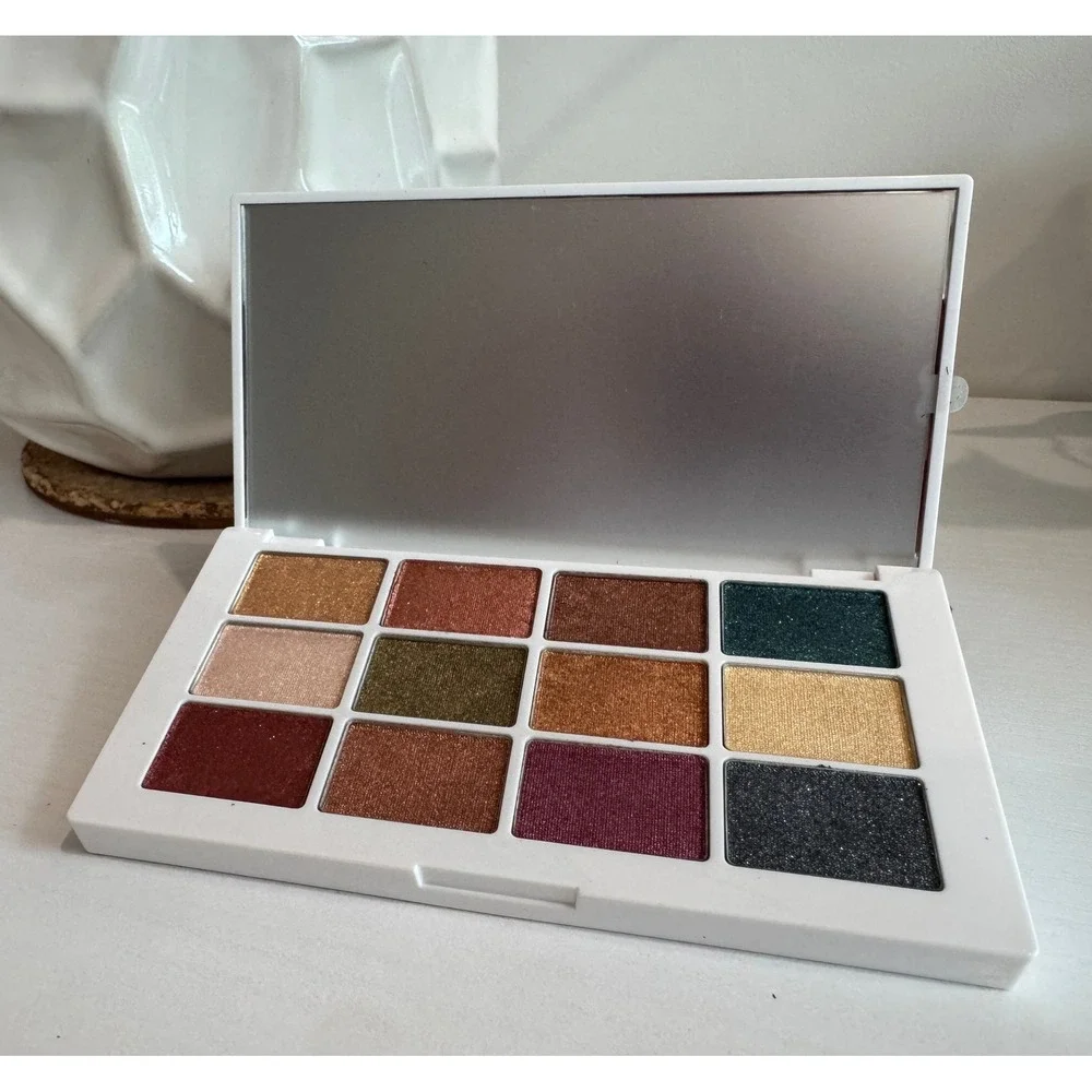 Makeup By Mario Master Metallics Eyeshadow Palette 12 Shades New in Box
